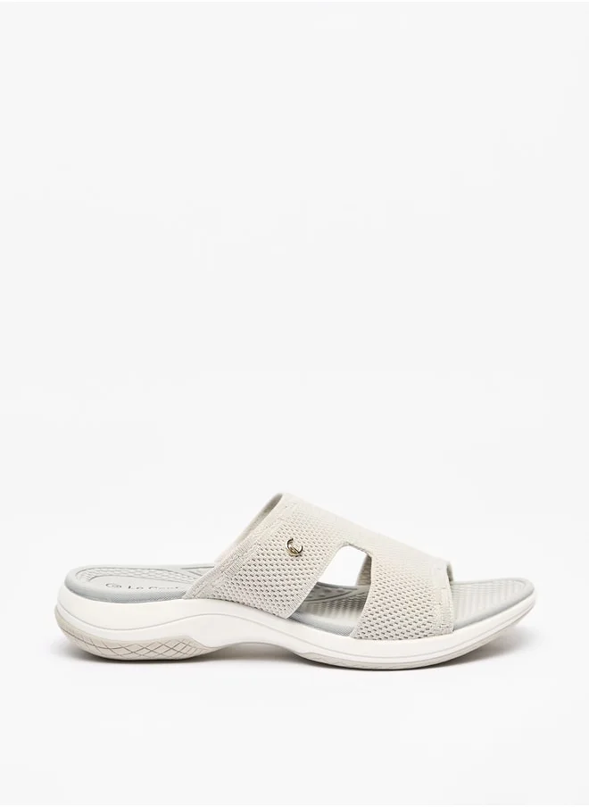 Le Confort Women Textured Slip-On Sandals
