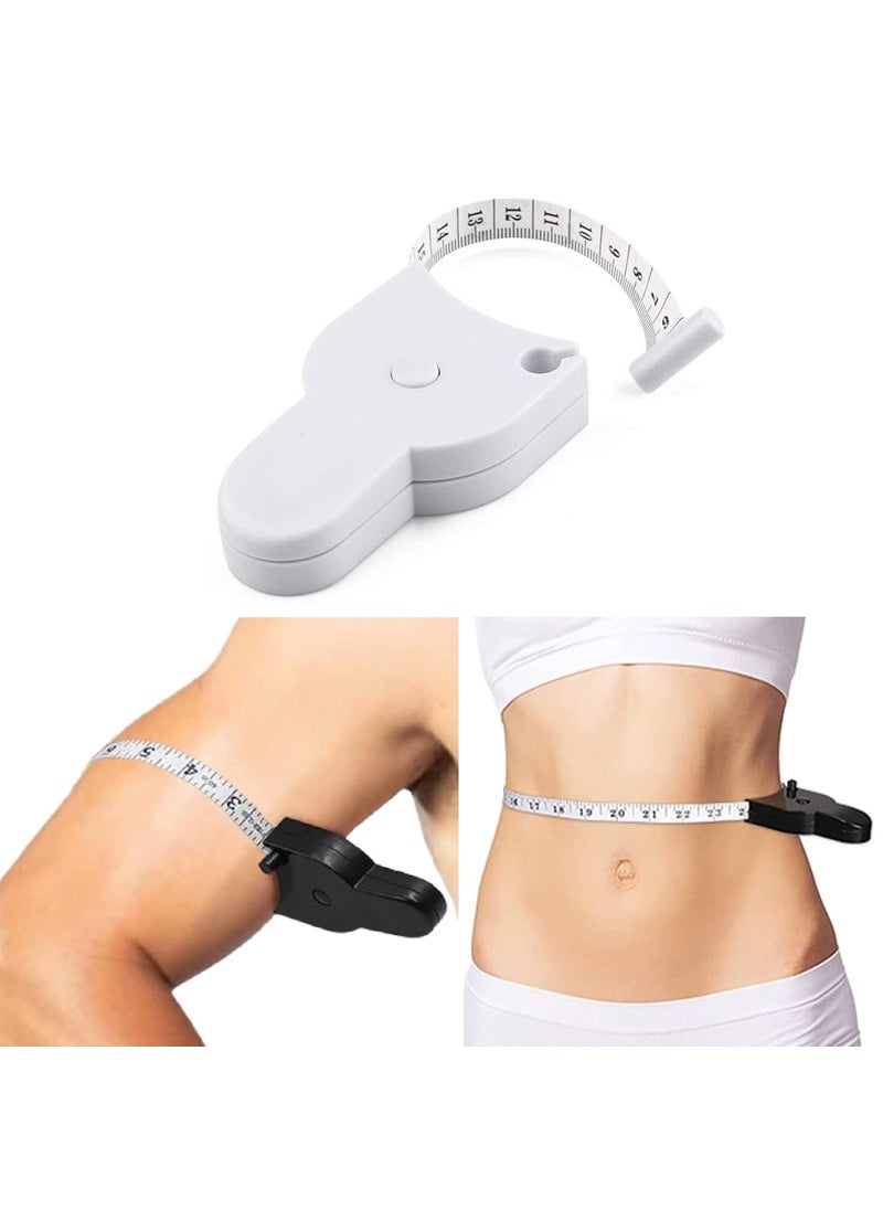 Generic Maruti_Nandan_Enterprise Body Measuring Tape Retractable inch tape for measurement for body with Lock Pin and Push Button 150cm  - Image 1