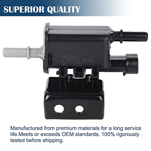 RICH AUTO Vapor Canister Purge Valve Compatible with 2004-2020 Chevy Tahoe Silverado Suburban Malibu GMC Sierra Yukon Part # 214-1680 911-032 2141680（With Bracket） - Image 3