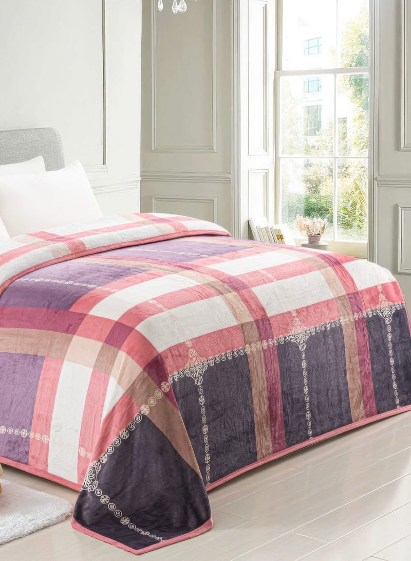 Throw Blanket Colorful Flower Throw Blanket for Couch Chair Sofa All Seasons Flannel Fleece Blanket Multi color - Image 2
