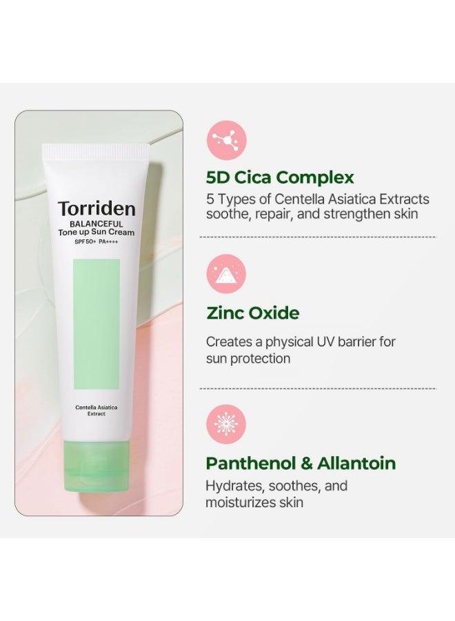 Torriden BALANCEFUL Tone up Sunscreen - Image 4