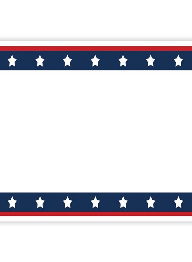 Slant Collections Paper Party Table Runner, 18" Wide x 25' Long, 4th of July - Image 1