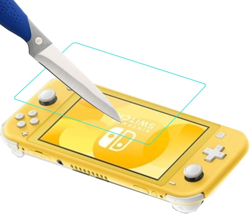 Mr Shield [3-PACK] Designed For Nintendo Switch Lite [Tempered Glass] Screen Protector [0.3mm Ultra Thin 9H Hardness 2.5D Round Edge] with Lifetime Replacement - Image 4