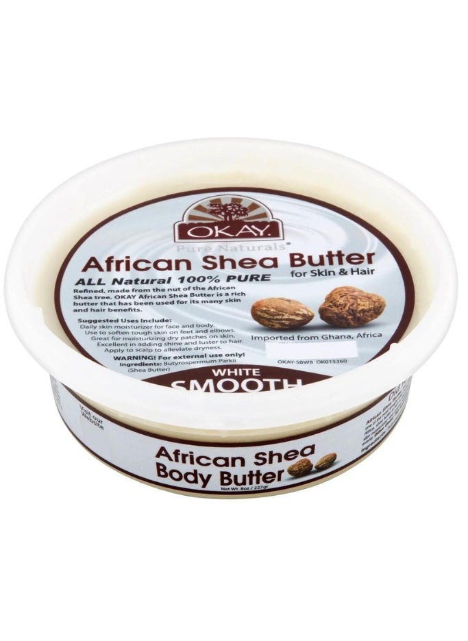 Okay Pure Naturals African Shea Butter Skin & Hair - White 8oz - pzsku/ZBFBEB2B889EFC8349096Z/45/_/1739786747/b8a1b8db-00bd-41f2-a41d-3cde7c81c163