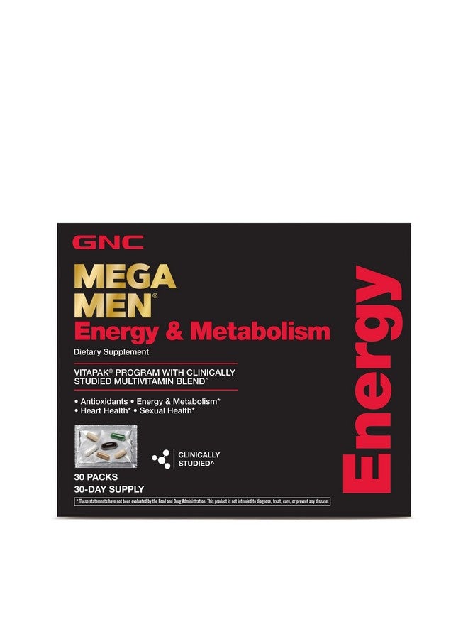 جي إن سي برنامج فيتاباك للطاقة والتمثيل الغذائي من جي إن سي ميجا مين، تغذية متكاملة ومريحة، ٥ منتجات في عبوة واحدة، حرق السعرات الحرارية، مُولِّد للحرارة، ٣٠٠ ملغ من الكافيين، ٣٠ عبوة يومية - Image 2