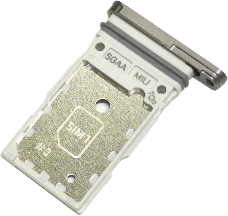 Bestdealing Galaxy S23 FE SIM Card Tray Dual Replacement S23FE Sim Card Slot Holder for Samsung Galaxy S23 FE 5G 6.4" S711 S711W SM-S711U Sim Card Tray Repair Part with Opening Needle (Graphite) - Image 2