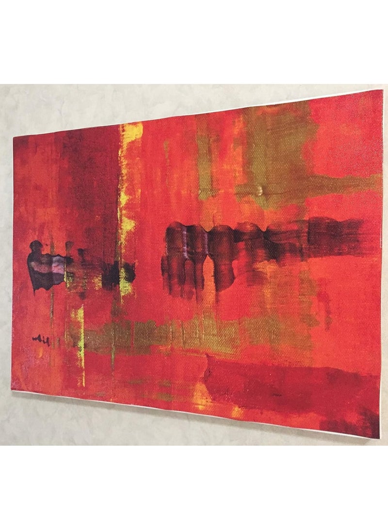 Today Idea Today Idea Contemporary Abstract Canvas Wall Art Prints | Pinewood Framed Wall Décor with Acrylic Coating Home Decor for Bedroom, Living Room, Office14x18" (Painting-1) - Image 3