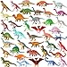 DOITEM Dinosaur Figures 40 Pack Plastic Dinosaur Toys Set for Kids Boys Toddler Birthday Christmas Easter Valentines Day Gifts Including Trex Triceratops Stegosaurus etc - Image 2