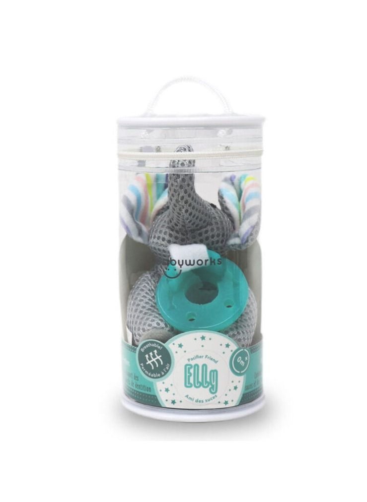 Babyworks Babyworks Pacifier Friend with Pacifier Elly Elephant  - Image 2