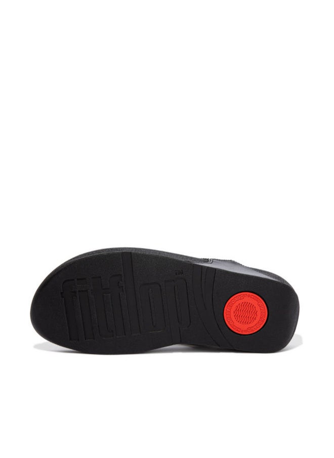 FitFlop - 049-655 Fitflop Ladies Sandals Lulu Crystal Toepost EC5-090 Black - Image 1