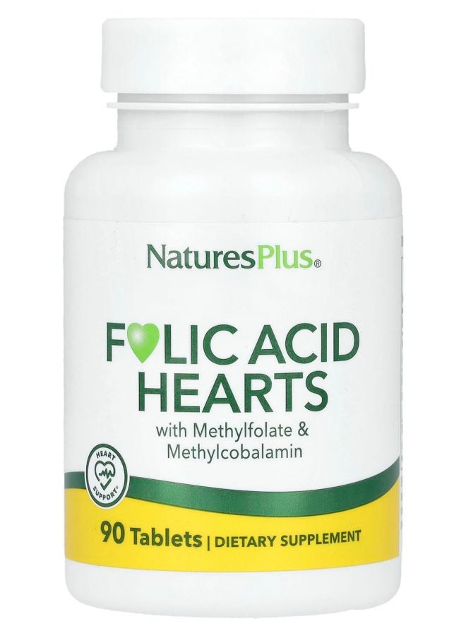Folic Acid Hearts 90 Tablets