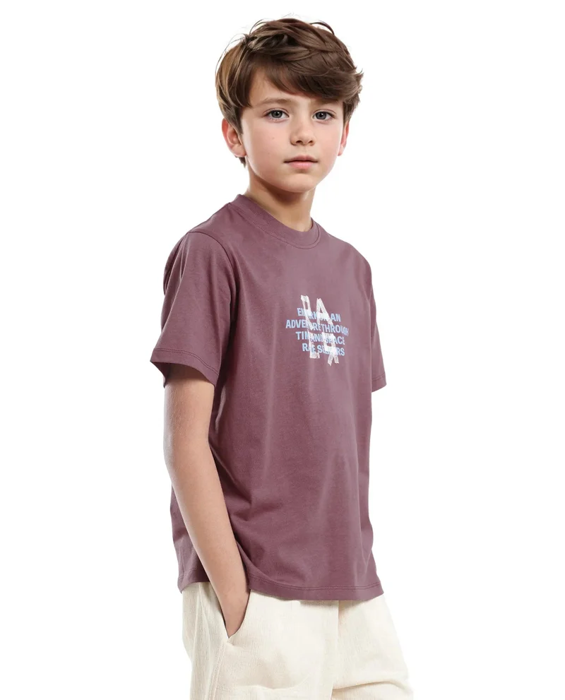 Rare Ones Rare Ones Kids Nova Pink Cotton Half Sleeve Printed Slip-On Closure Regular Fit T-Shirt