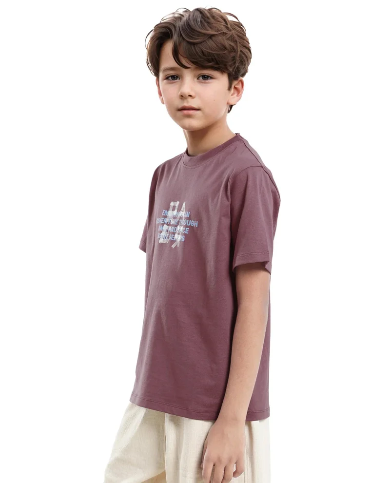 Rare Ones Rare Ones Kids Nova Pink Cotton Half Sleeve Printed Slip-On Closure Regular Fit T-Shirt