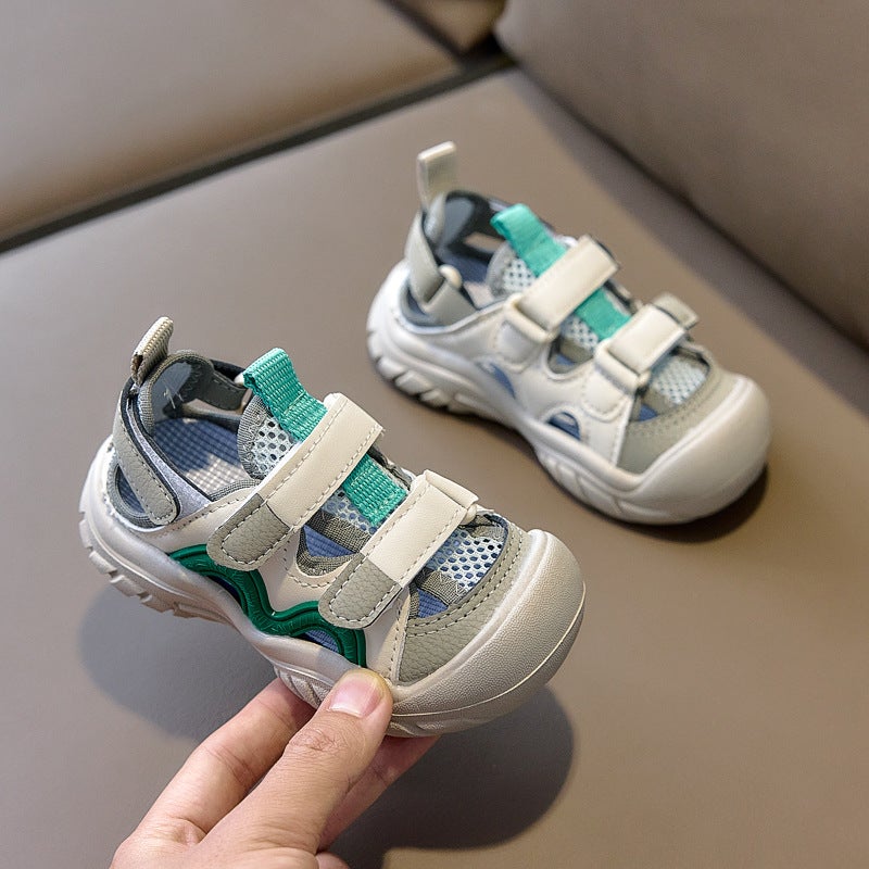 Mesh Sneakers Lightweight Flexible Sole Walking Shoes For Kids Indoor And Outdoor Activities - Image 4
