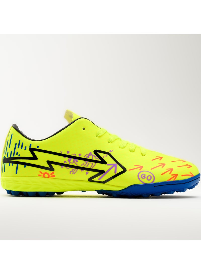 Blue Bird Sport Shoes PL102 Tartan yellow - Image 2