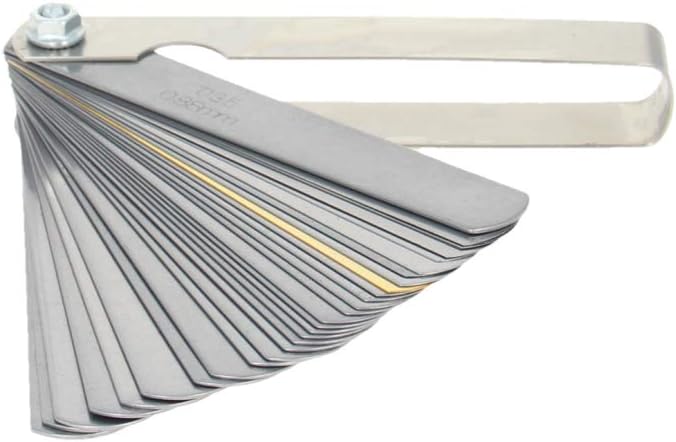 Utoolmart Feeler Gauge 89A32 Stainless Steel Thickness Gauge for Measuring Gap Width Thickness 1pcs - Image 2