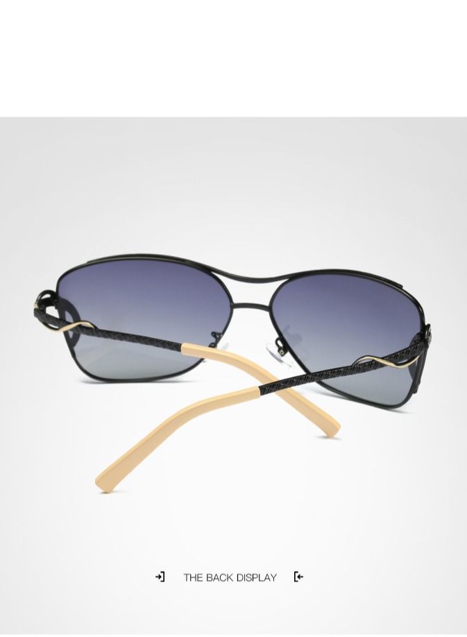 HDCRAFTER New Women's Oversized Frame Polarized Sunglasses - Image 3