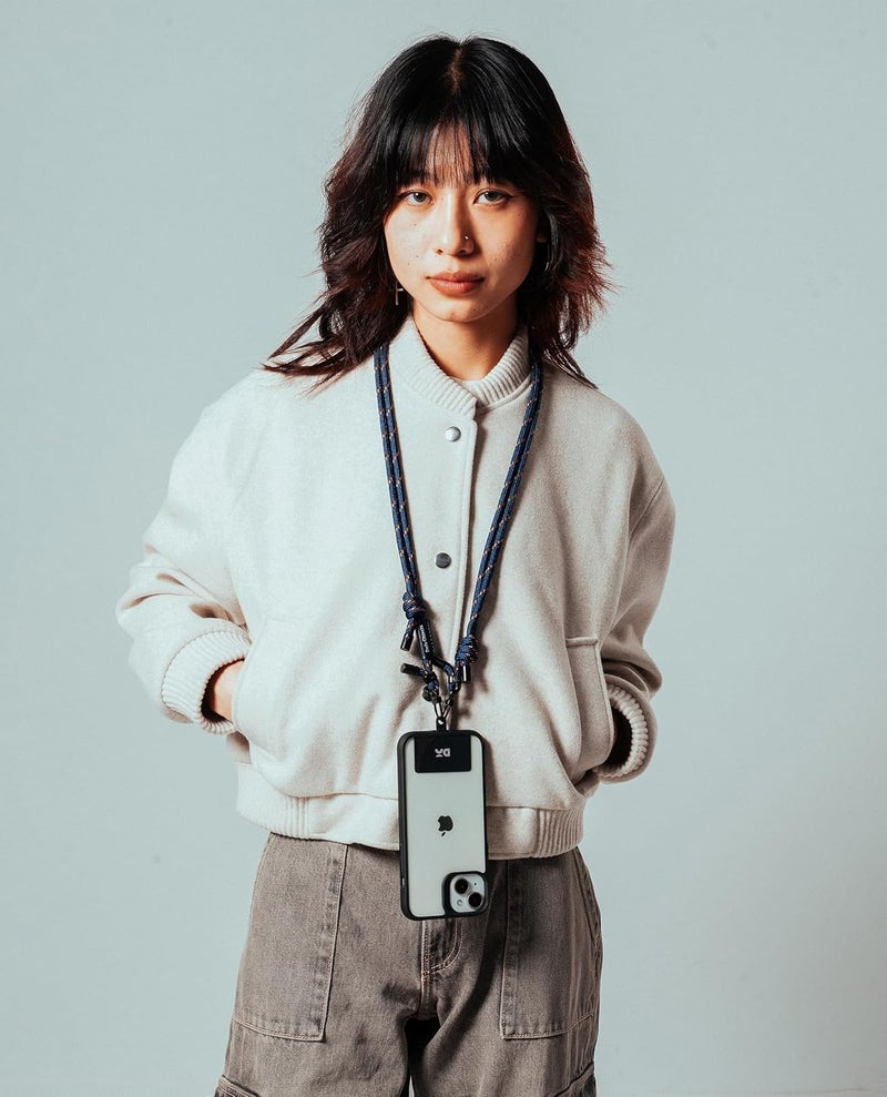 Daily Objects DailyObjects Crossbody Phone Lanyard - Cord | Phone Necklace Comfortable Around The Neck, Compatible with All Smartphones | Phone case is not included - Image 4