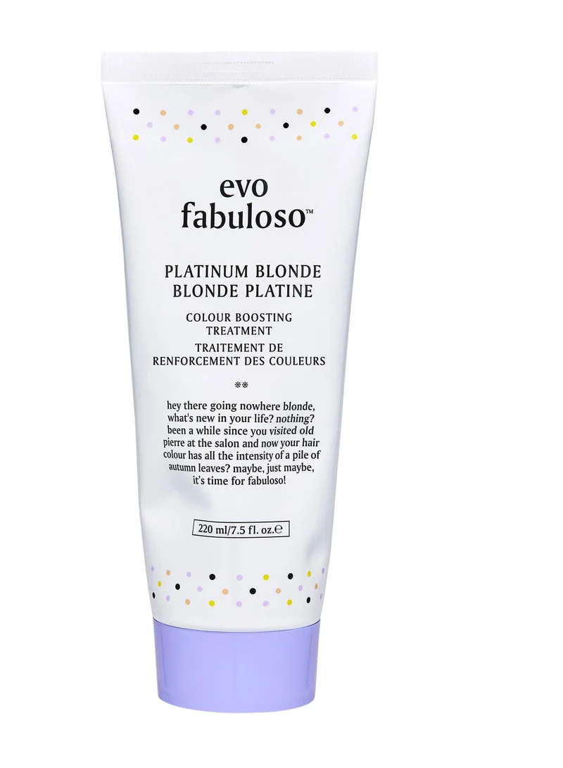 EVO Evo Fabuloso platinum blonde colour boosting treatment 220ml
