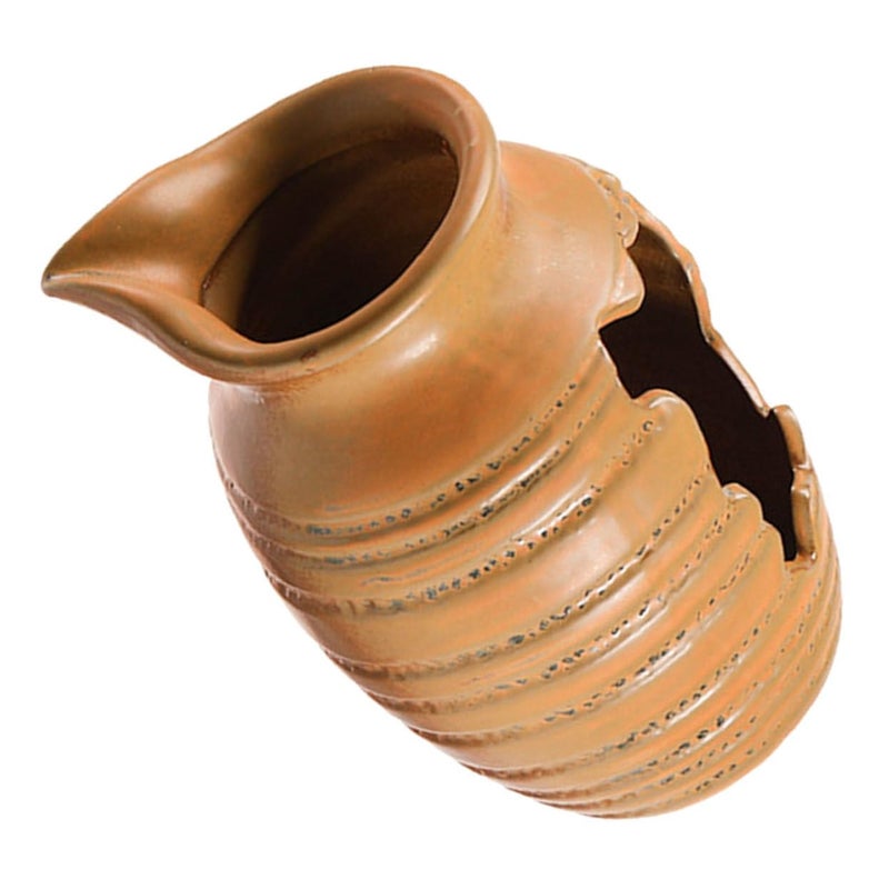 Ceramic Waterfall Fountain For Garden Balcony Indoor Outdoor Use With Open Top Design - Image 2