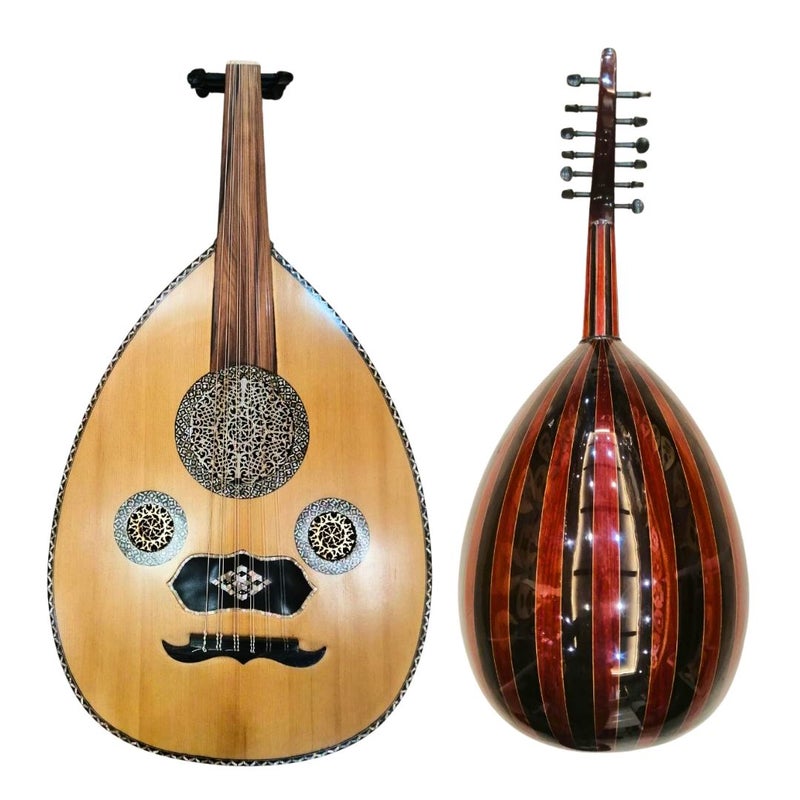 موسيقى الكرز عود موسيقي لوكس اباضه عزوز وجه سويدي ظهر ورد فنجي أصابع ابانوس