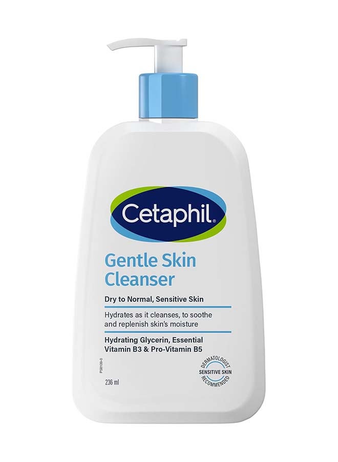 Cetaphil Gentle Skin Cleanser With Pump White 236ml - Image 1