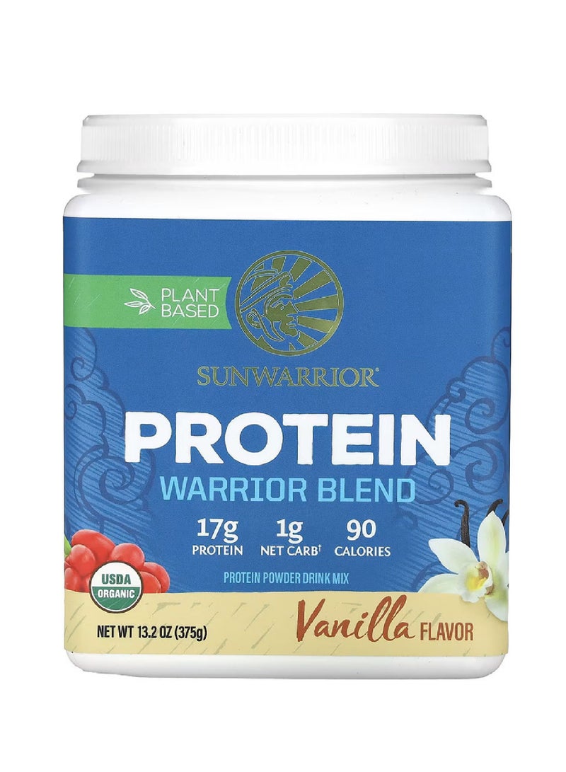 Sunwarrior Protein Warrior Blend  Vanilla Flavor 375g
