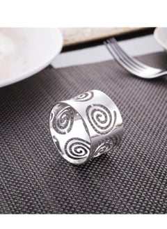 Napkin Rings Set of 12 (silver)