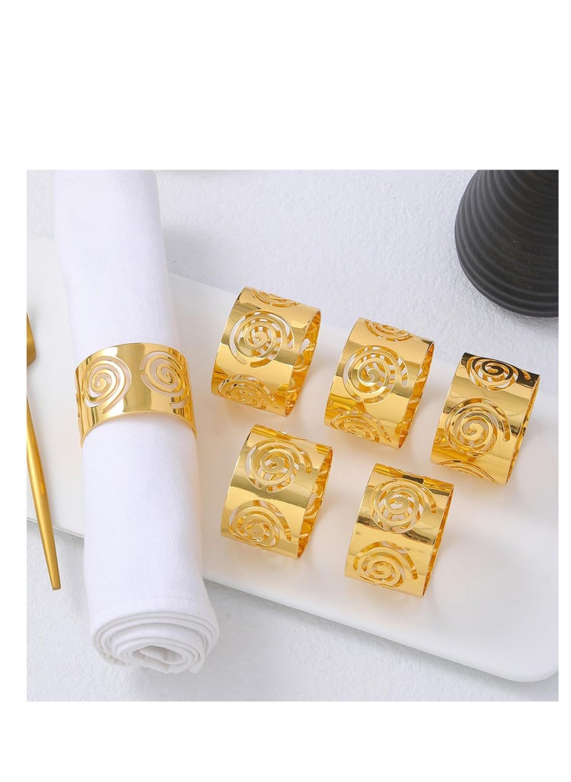 Generic - Napkin Rings Set of 12 (silver) - Image 1