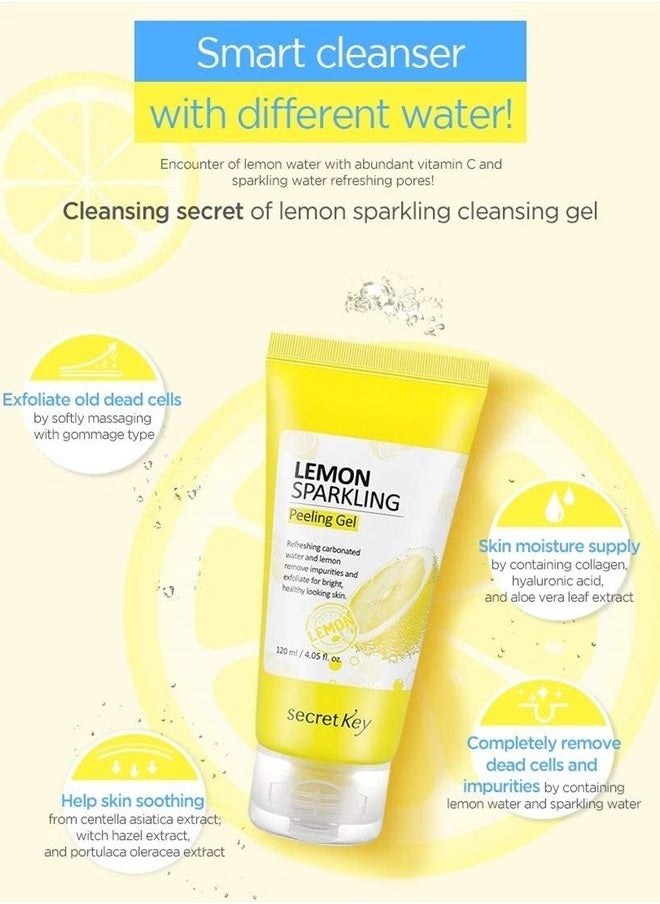 Secret Key Lemon Sparking Peeling Gel 120 ml [Korean Version] by LadyAda  - Image 3