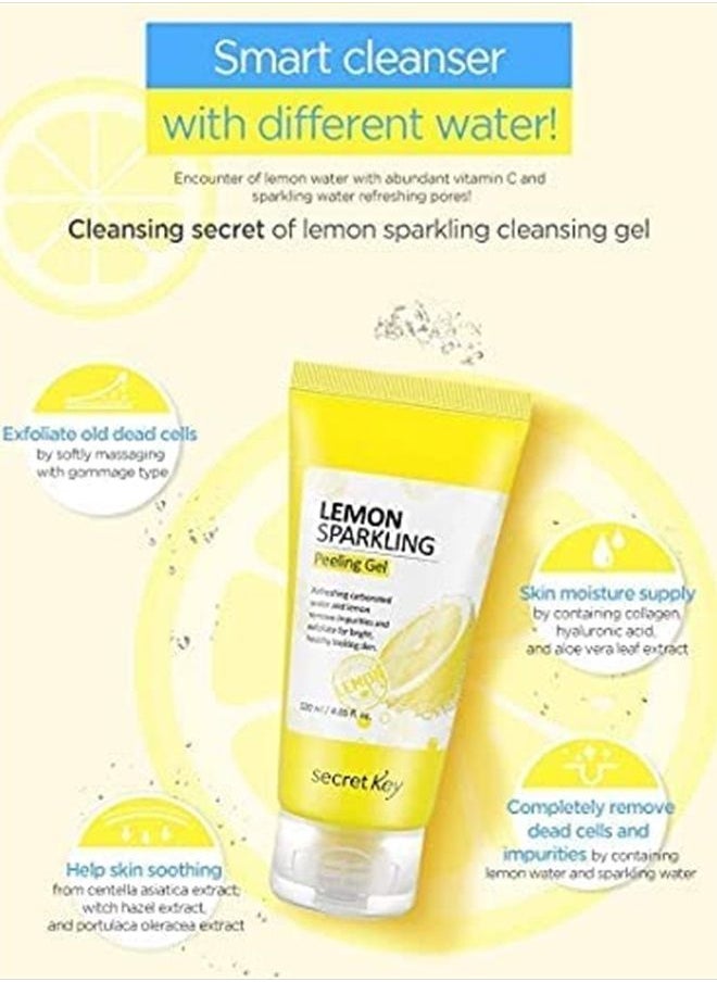 Secret Key Lemon Sparking Peeling Gel 120 ml [Korean Version] by LadyAda  - Image 5