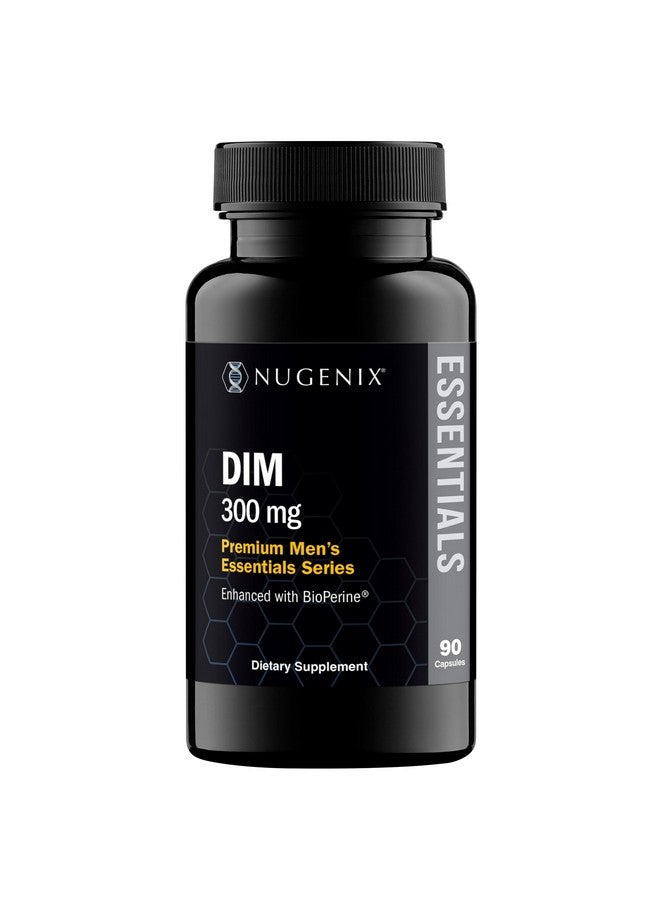 Nugenix مكمل نوجينيكس إسينشالز DIM 305 ملغ دايندوليلميثان وبيو بيرين لتحقيق توازن الهرمونات، 90 كبسولة - Image 1