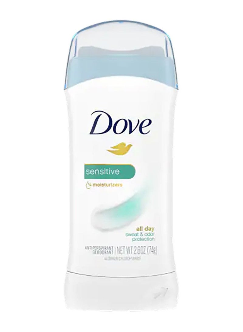 Dove Antiperspirant Deodorant, Sensitive Skin, 2.6 Ounce