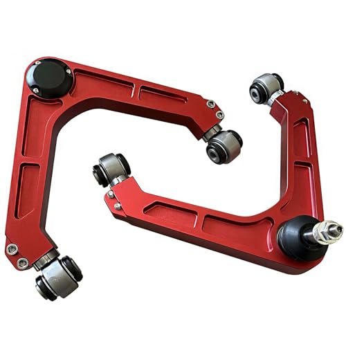 BST BSSP Pair Forged Billet Aluminum 2”-4” Lift Upper Control Arms For 1999-2006 Chevy Silverado GMC Sierra 1500 w/Ball Joint Kit Upgraded Front Suspension Leveling Lifted Assembly Kits - Image 1