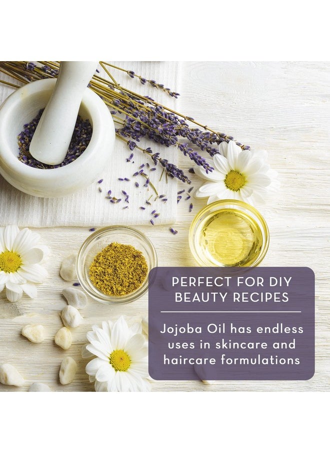 PURE BODY NATURALS Pure Body Naturals Organic Jojoba Oil, 4 Fl Oz - 100% Pure, Organic, Cold Pressed Jojoba Oil for Skin, Face, Nails and Hair Growth - Carrier Oil for Mixing Essential Oils  - Image 5