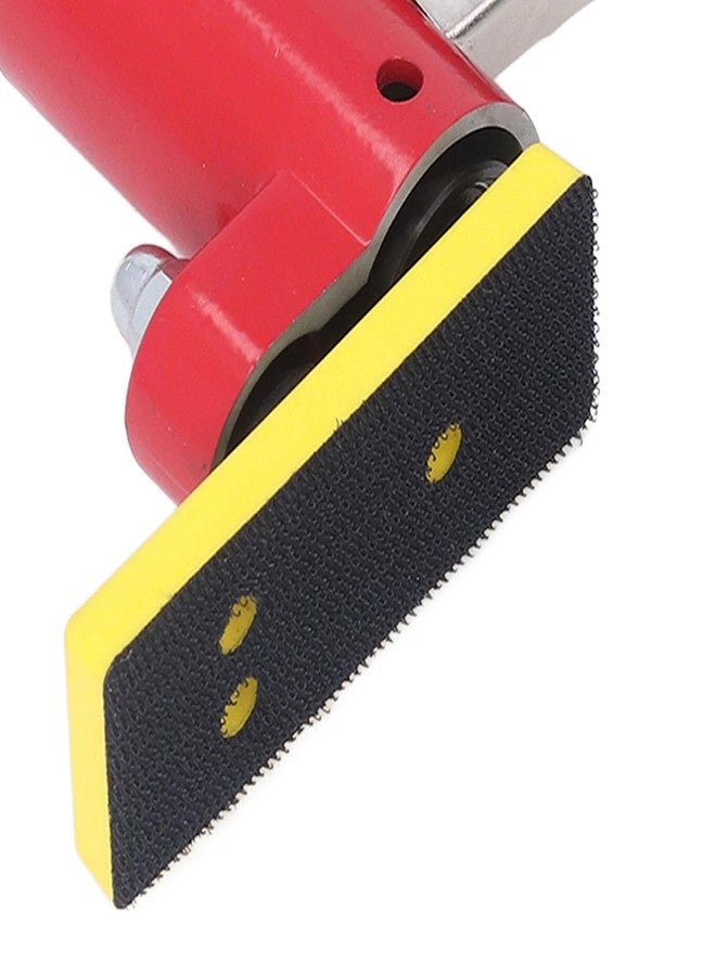 Jadeshay Random Orbital Sander Pneumatic Tool, High Power Push Switch Palm Sander with Air Filter, Zinc Alloy Construction, for Auto Body, Woodworking & Polishing - Image 5