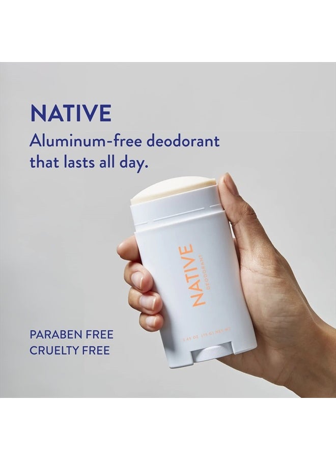 native Deodorant | Natural Deodorant Seasonal Scents for Women and Men, Aluminum Free with Baking Soda, Probiotics, Coconut Oil and Shea Butter | Sweet Peach & Nectar  - Image 2