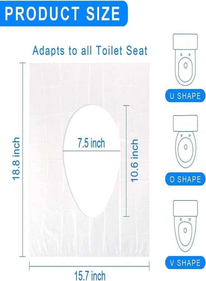 Tinkle Wee Safe Disposable Toilet Seat Covers | 20 Sheets | Water-Proof, Biodegradable | Protection Against Wetness & Germs on Public Toilets | No Direct Contact with Unhygienic Seat | Travel-Friendly - Image 5