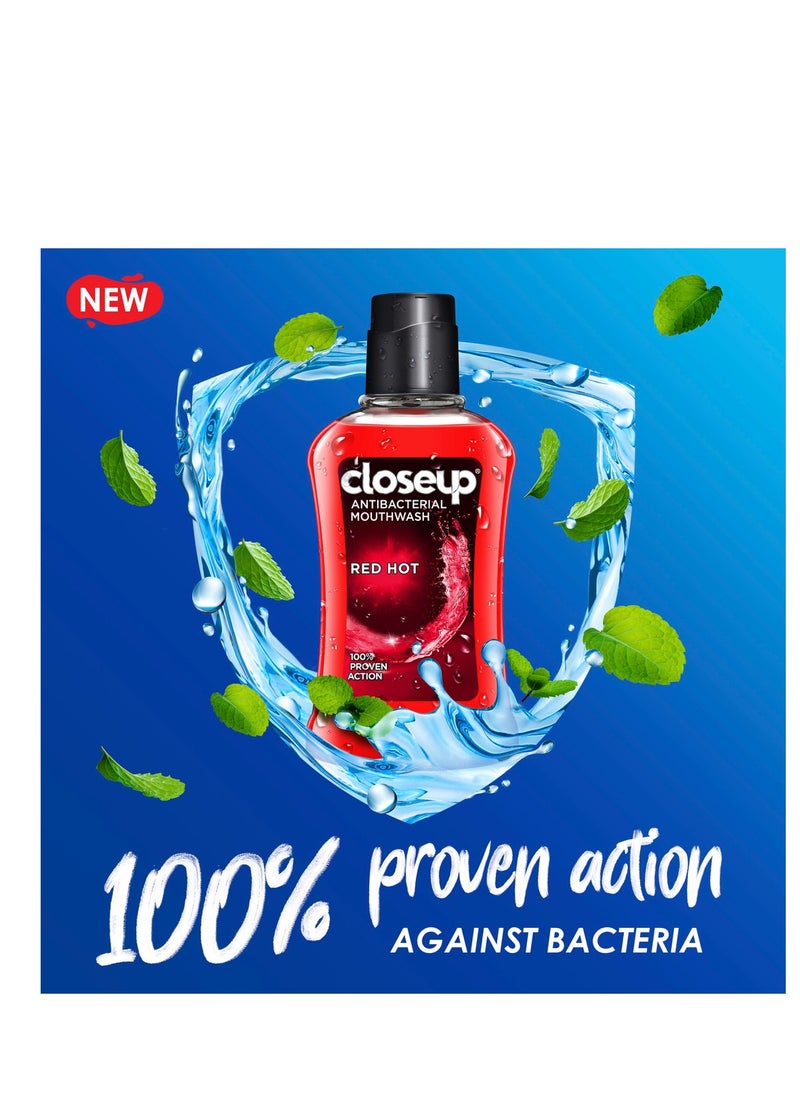 Closeup - Antibacterial Mouthwash With Active Zinc Formula Pack Of 2 - Image 1