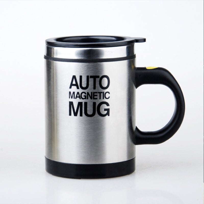Magnetic Mug: 304 Food Grade Stainless Steel Double Layer Insulated Cup - Leak-Proof Sealed Cover Straw Hole Design Mixing Cup for Home Office Outdoor Daily Use - Image 5
