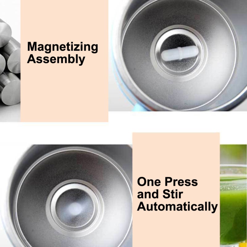 Magnetic Mug: 304 Food Grade Stainless Steel Double Layer Insulated Cup - Leak-Proof Sealed Cover Straw Hole Design Mixing Cup for Home Office Outdoor Daily Use - Image 4