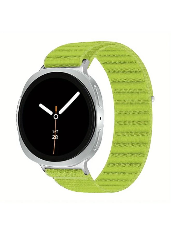 Nylon Sport Strap For Galaxy Watch 8 And Watch Classic Dark Black - Image 5