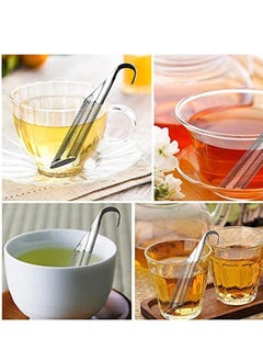 SYOSI Tea Strainer with Gift Box, Tea Infuser for Loose Tea - 2 Pack Stainless Steel Tea Diffuser, Long-handle Tea infusers for Tea, Coffee, Seasonings, Spices, Gifts for Mother Father  - Image 5
