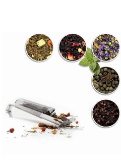 SYOSI Tea Strainer with Gift Box, Tea Infuser for Loose Tea - 2 Pack Stainless Steel Tea Diffuser, Long-handle Tea infusers for Tea, Coffee, Seasonings, Spices, Gifts for Mother Father  - Image 4