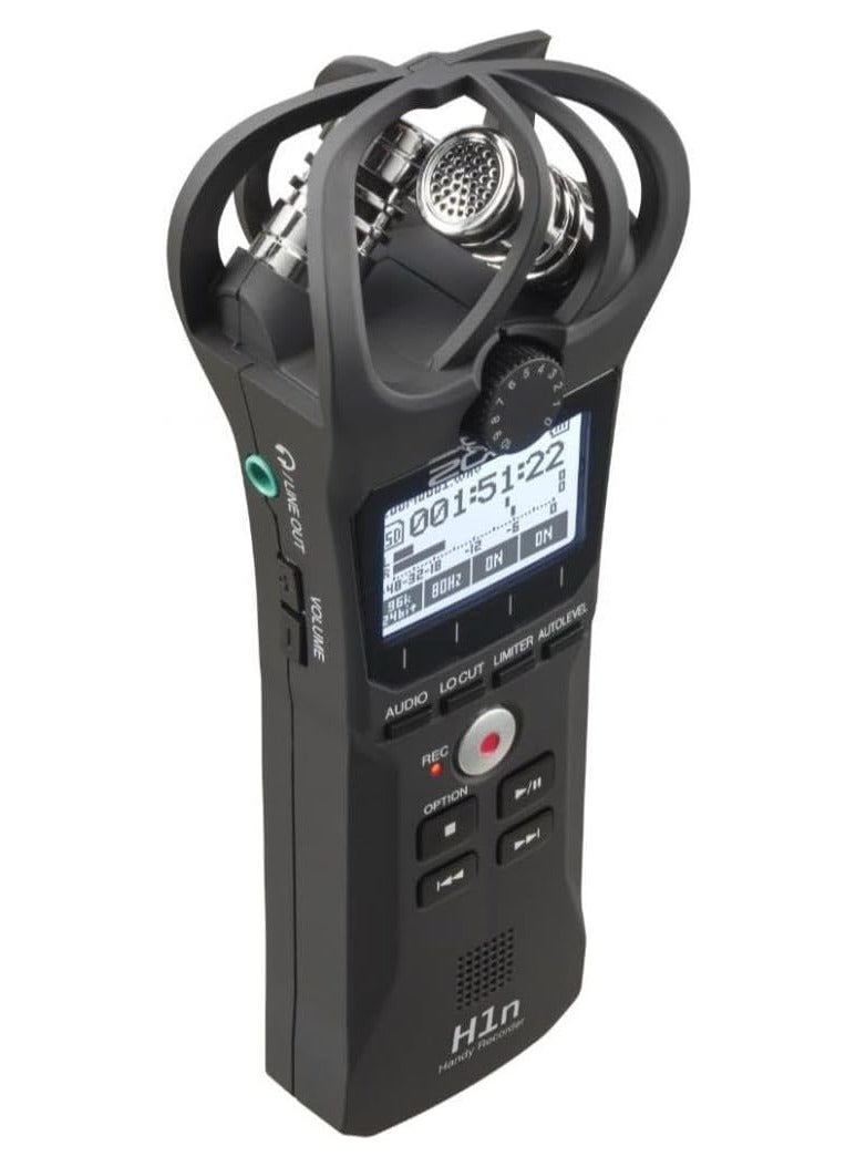 ZOOM Zoom H1N 2 Input / 2 Track Portable Handy Recorder With Onboard X/Y Microphone None, Megapixels Black, H-1N/220Ge - Image 2