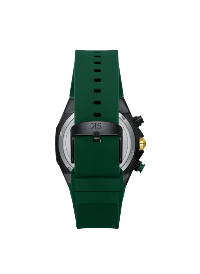 KENNETH SCOTT  Kenneth Scott Men's Chronograph  Black  Dial Watch - K26116-BSHB for Men | Best Price UAE