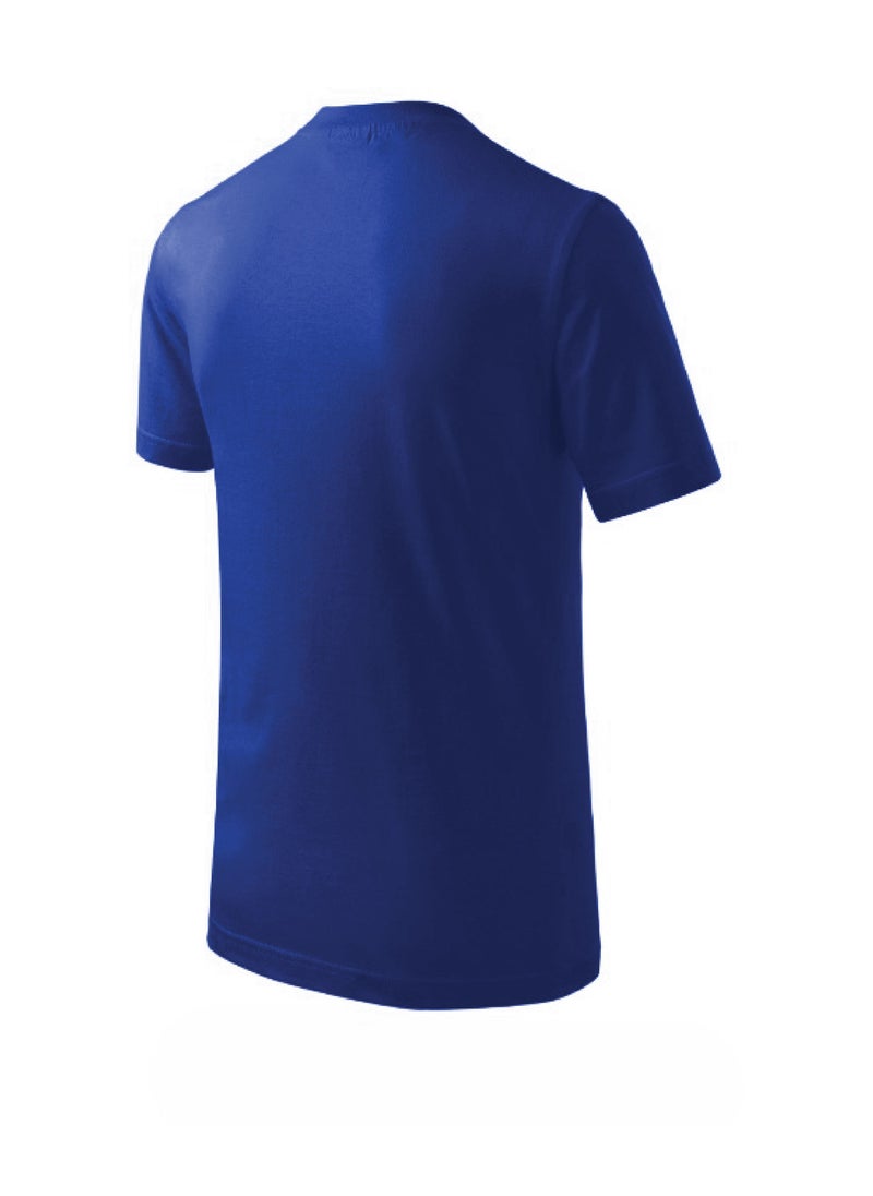 Generic - IPL CSK Round Neck Short Sleeve T-shirt for cricket fans of ( Chennai Super Kings ) (Blue) - Image 1