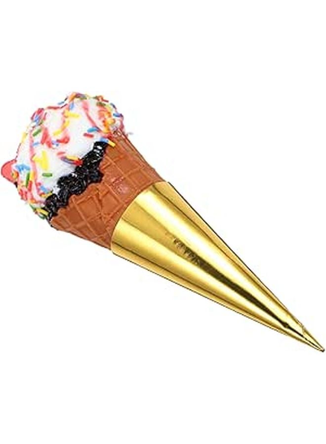 Lifelike Fake Ice Cream Cone Display Prop For Shop Decoration And Photography - Image 1