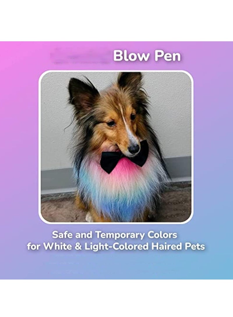 KASTWAVE 10 Colors Dog Hair Dye, Temporary Color Dog Hair Dye, Non-Toxic & Washable Dog Hair Dye Chalk, Pet Safe Dye, Semi Permanent Color Dye for Dogs and Cats Grooming, Giftfor Pet Styling - Image 3