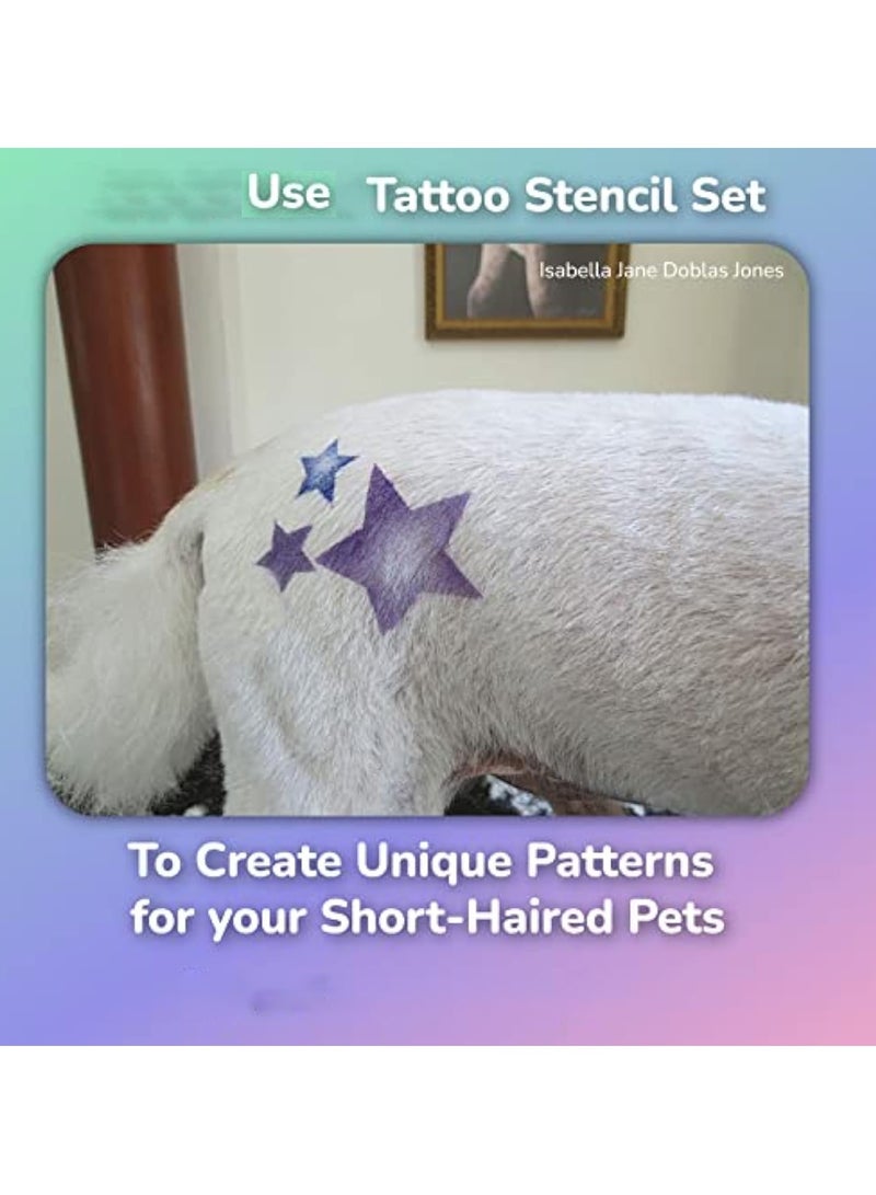 KASTWAVE 10 Colors Dog Hair Dye, Temporary Color Dog Hair Dye, Non-Toxic & Washable Dog Hair Dye Chalk, Pet Safe Dye, Semi Permanent Color Dye for Dogs and Cats Grooming, Giftfor Pet Styling - Image 5